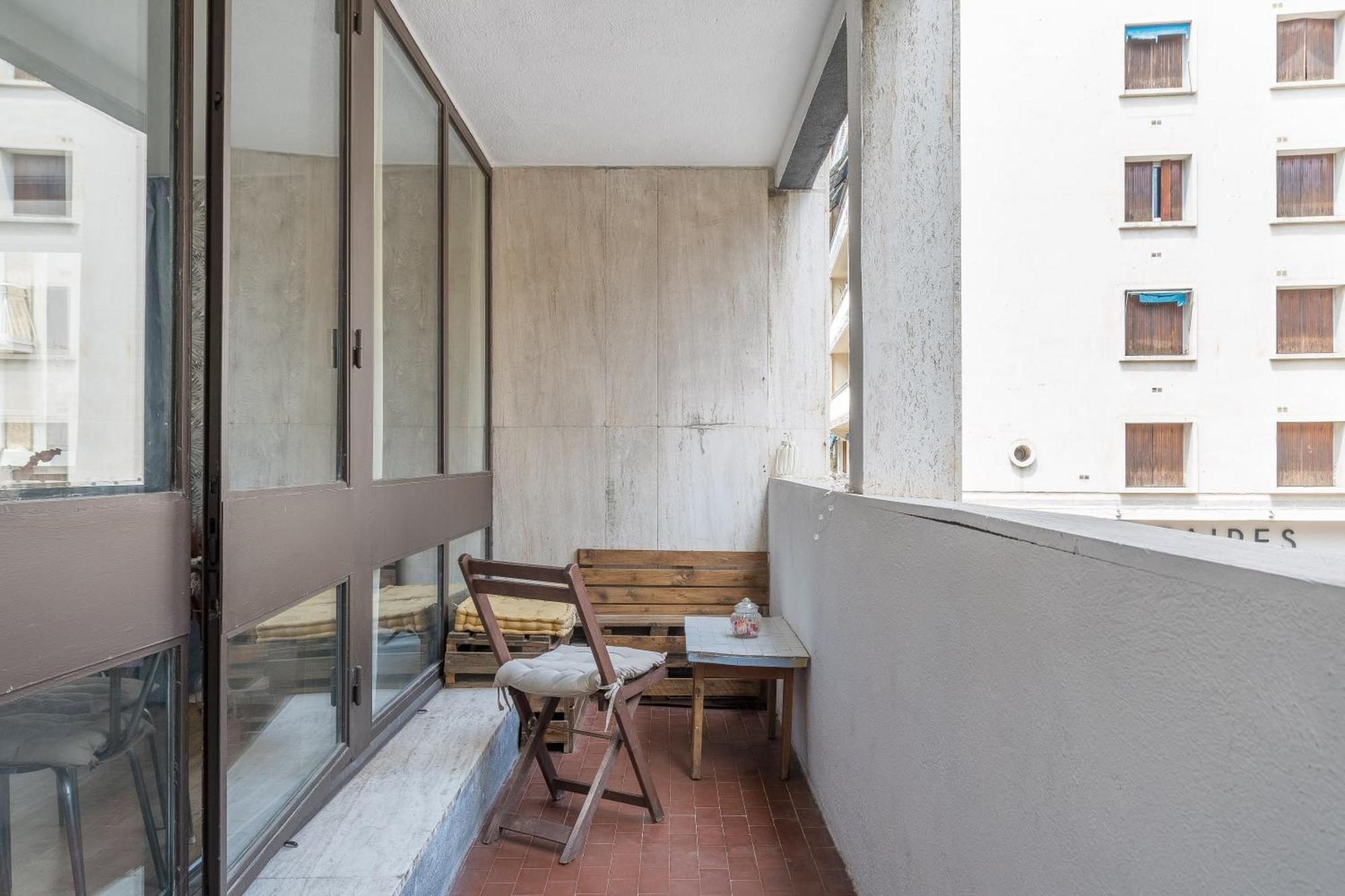 *Las Flores* Joli Studio Avec Balcon Marseille Exteriér fotografie