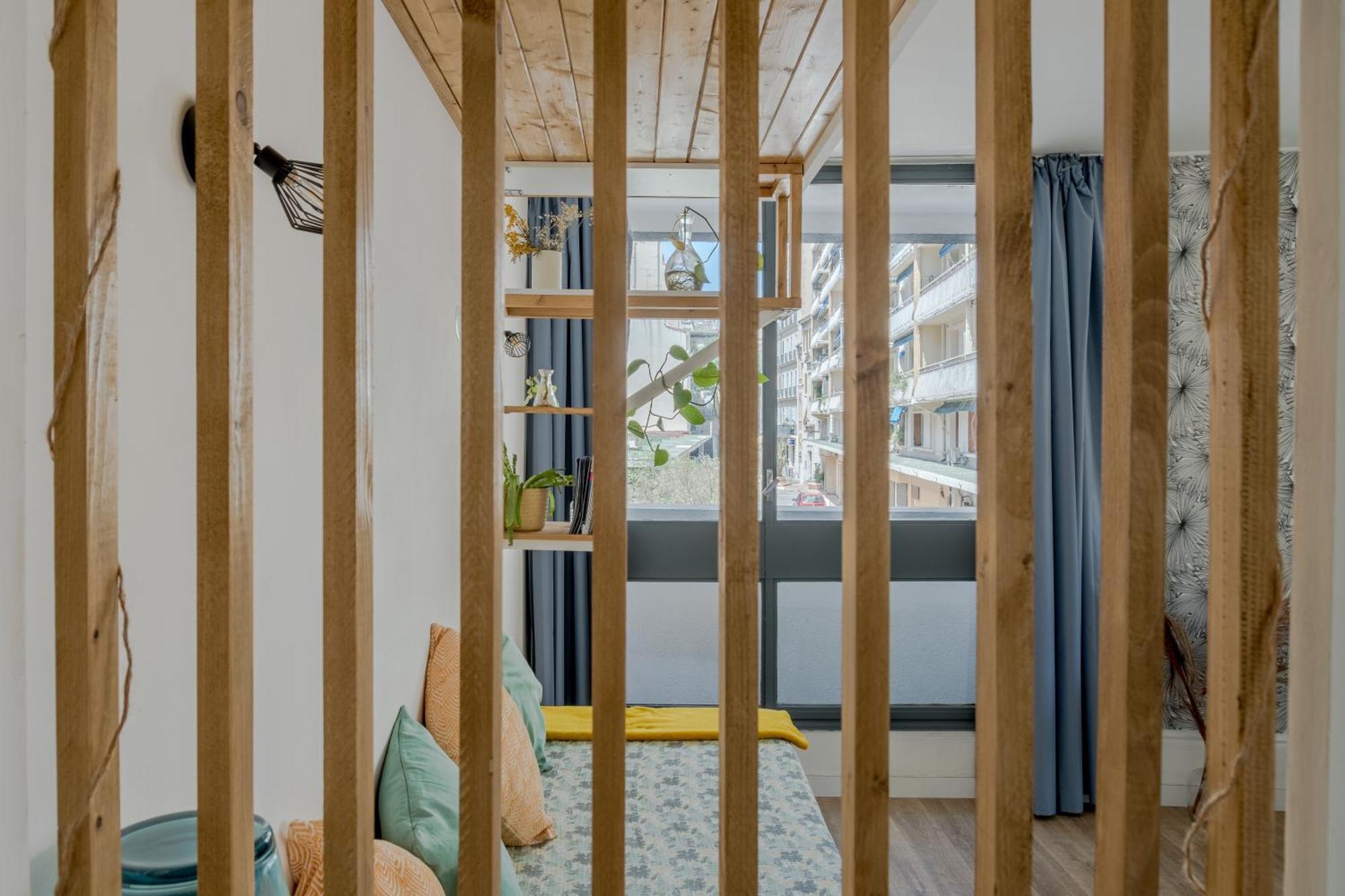 *Las Flores* Joli Studio Avec Balcon Marseille Exteriér fotografie