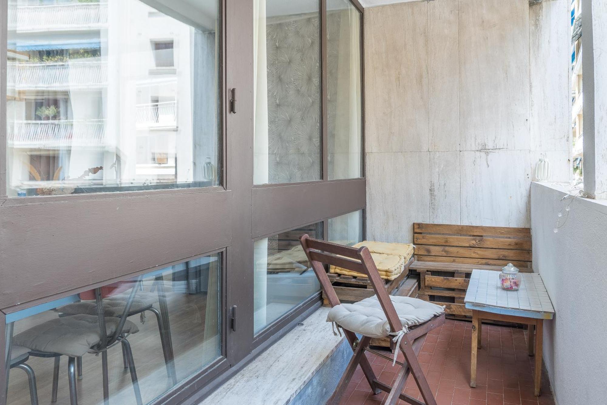 *Las Flores* Joli Studio Avec Balcon Marseille Exteriér fotografie