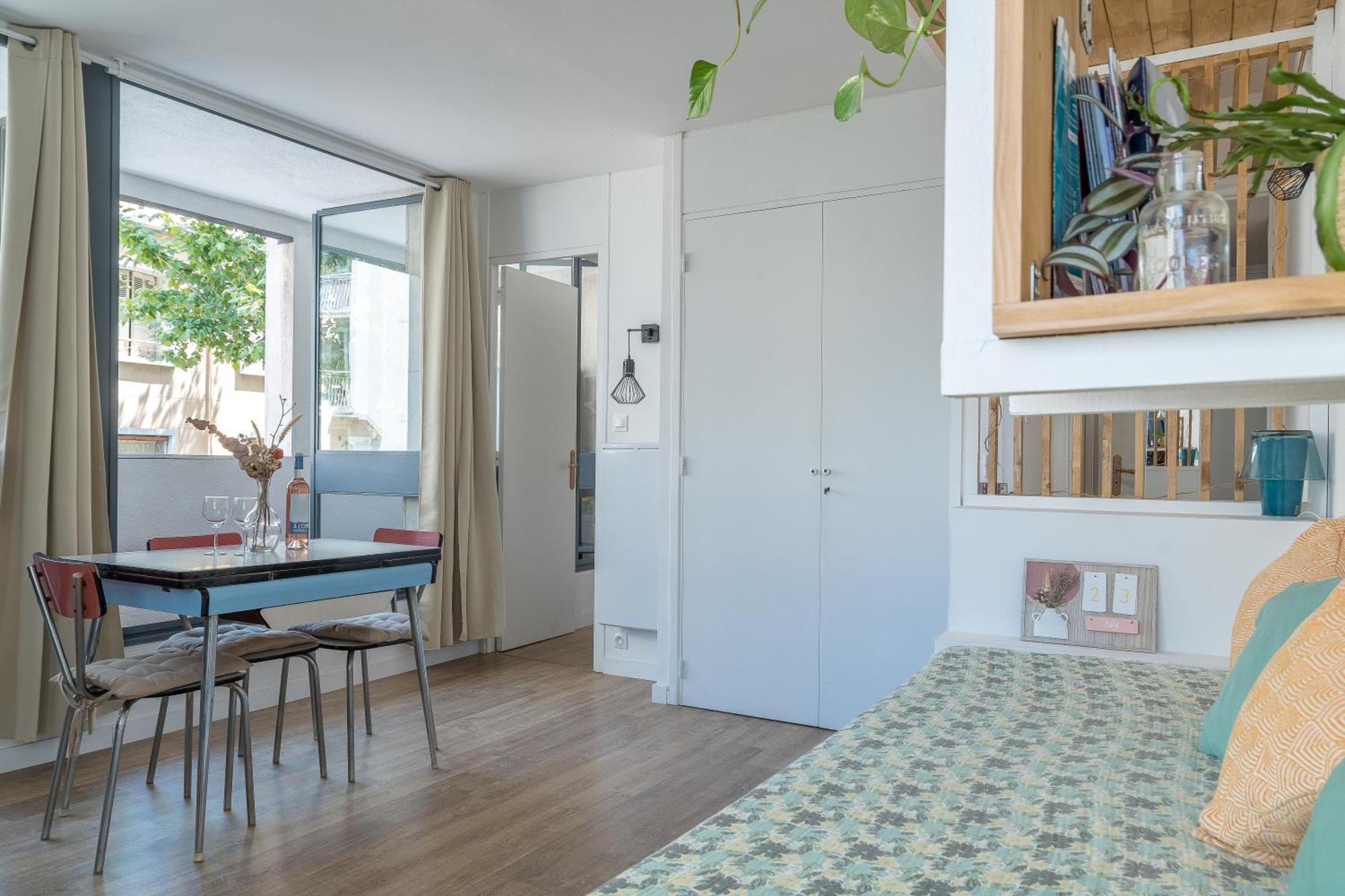 *Las Flores* Joli Studio Avec Balcon Marseille Exteriér fotografie